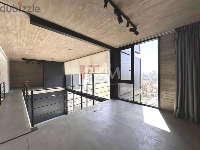 Amazing Loft For Rent In Achrafieh | Balcony | 187 SQM | 7