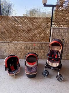 3 in 1 Stroller set 0