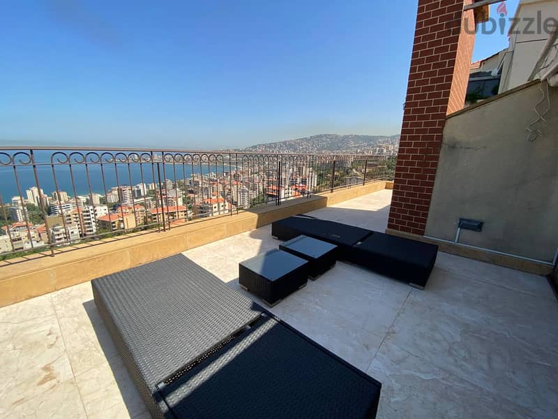Duplex for Sale in Jounieh/Jacuzzi & Breathtaking Scenery/Catchy Pric 5