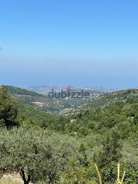 land in Batroun area ارض رائعة قضاء البترون منطقة حدتون 0