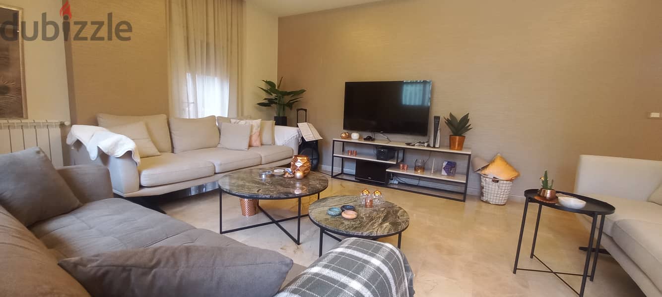Elegant 3-Bedroom Apartment with 100m² Terrace for Sale in Ghadir 1