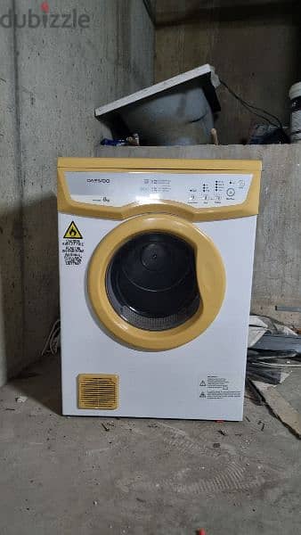 Daewoo dryer 8kg 0