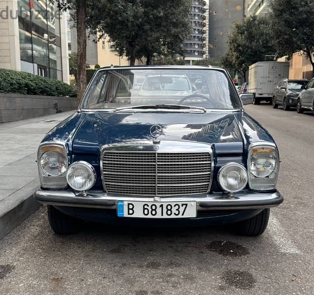 Mercedes-Benz attesh coupe 280 6 cylinder 1973 1