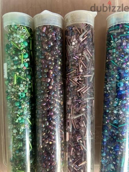 set of beads , tools, and accessories for jeweler making 5