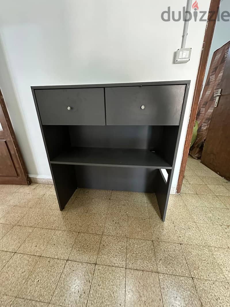 Gray Office Cabinet 1