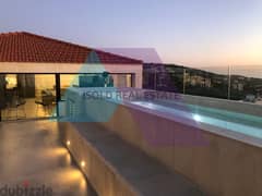 240m2 Duplex+80m2 terrace+ pool+ view for sale in Kfar Aabida كفرعبيدا 0