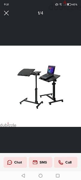 laptop desk with office chair 3