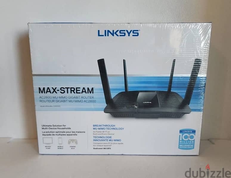 Linksys Router with USB 3.0 and eSATA (EA8500) 1