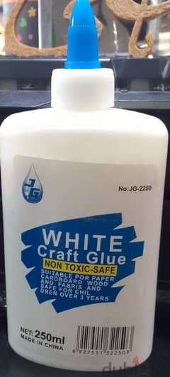 WHITE CRAFT GLUE 250 ML 0