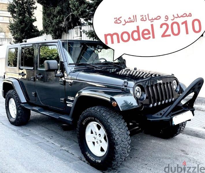 wrangler unlimited 2010 super clean Jeep 88000 km ) cherke Liban 2