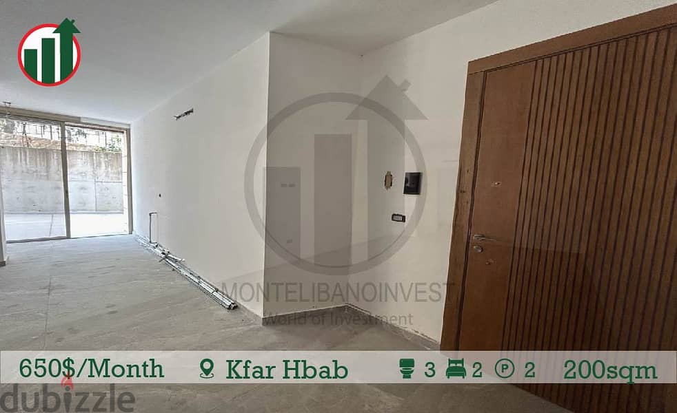 Apartment for Rent in Kfarhbab !! 0