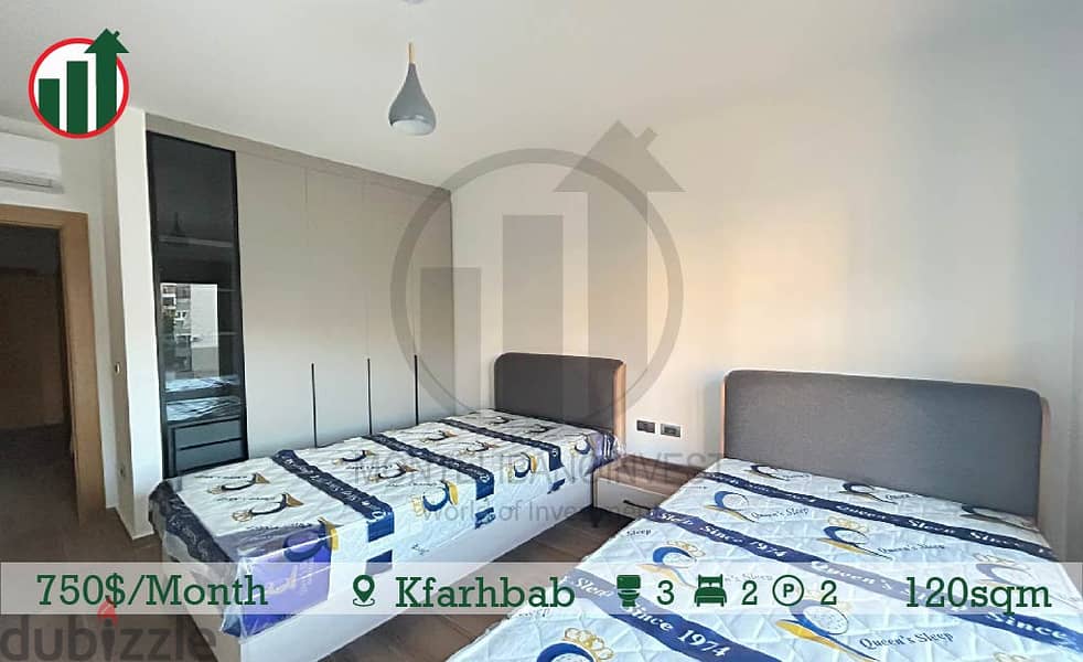 Fully Furnished Apartment for Rent in Kfarehbeb! 3