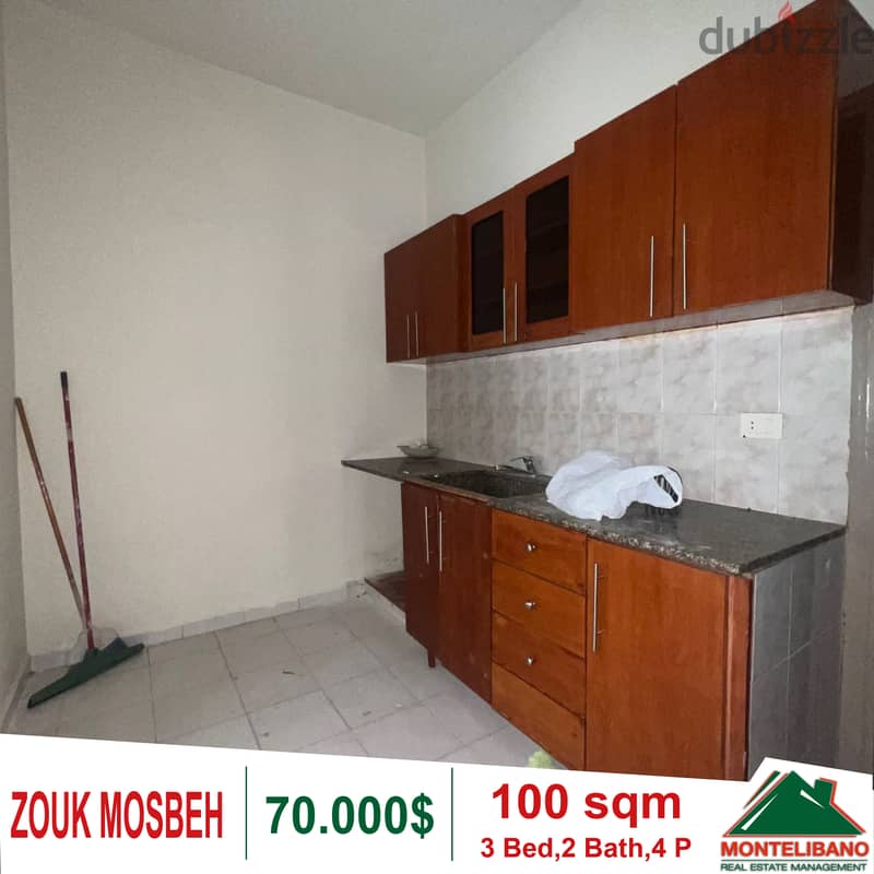 Apartment for sale in Zouk Mosbeh!! 3