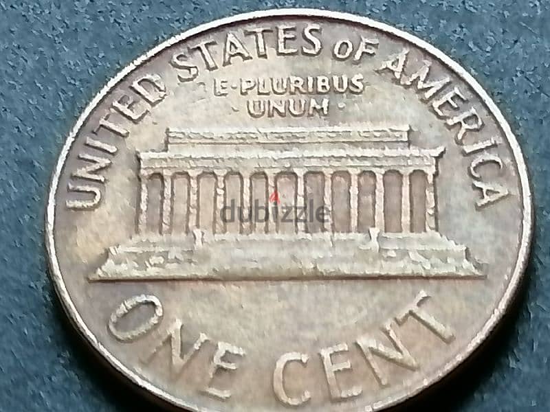 1964 D US one penny/cent 0