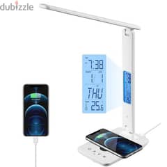 Yesido Desk Lamp with Wireless Charger and LCD Function DS20 0