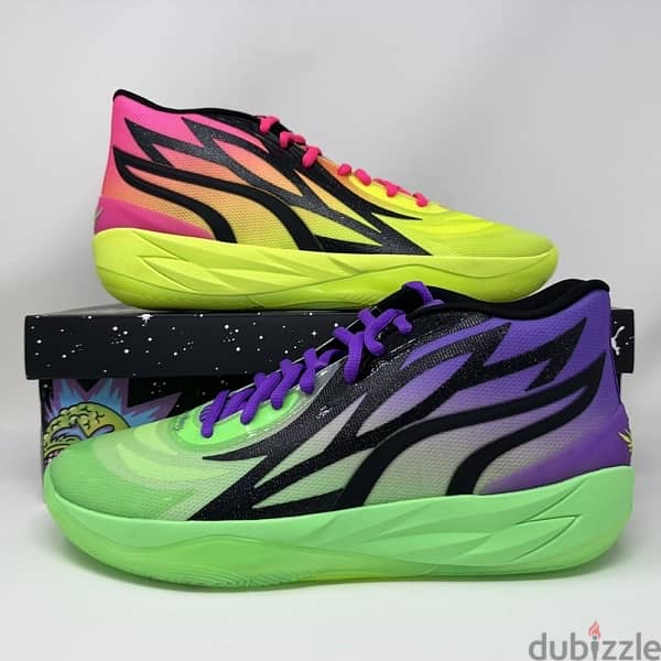 Used MB 2 Rick and Morty PumaBasketball Shoes 0