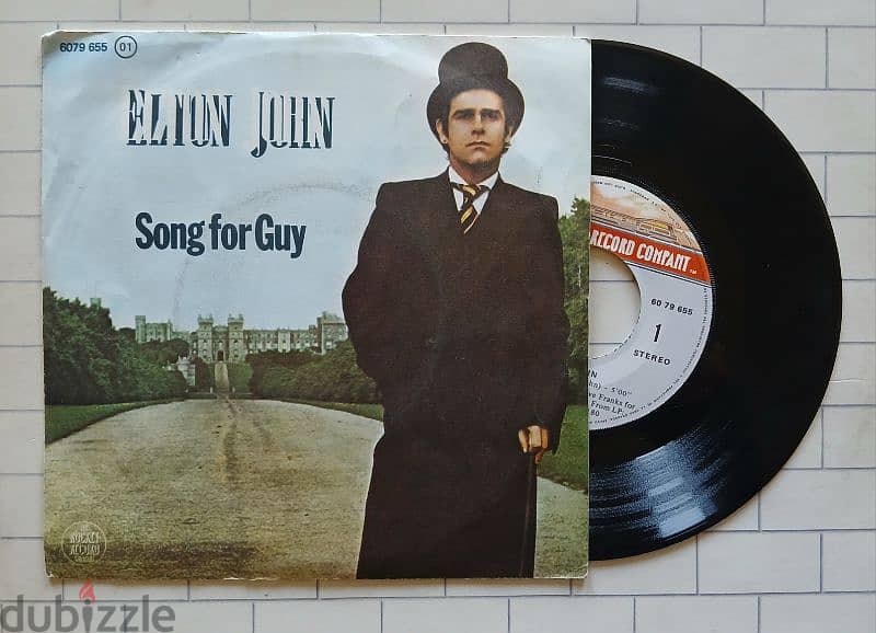 Elton John- song for guy / lovesick- VinyLP 0