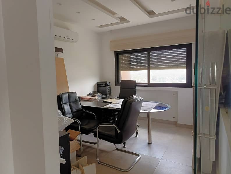 120 SQM Furnished Office for Rent in Mansourieh, Metn Main Road 3