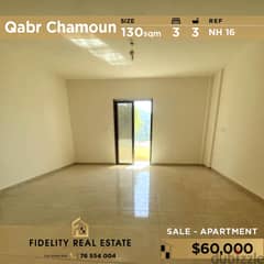 Apartment in Qabr Chamoun - Aley for sale NH16 شقة في قبرشمون - عاليه