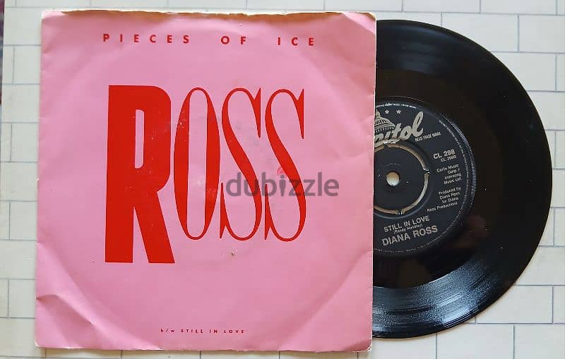 Diana Ross - pieces of ice / still in love - VinyLP 0
