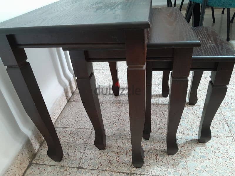 Set Of Wooden Tables Qty. 3 Special Price 27$ 0