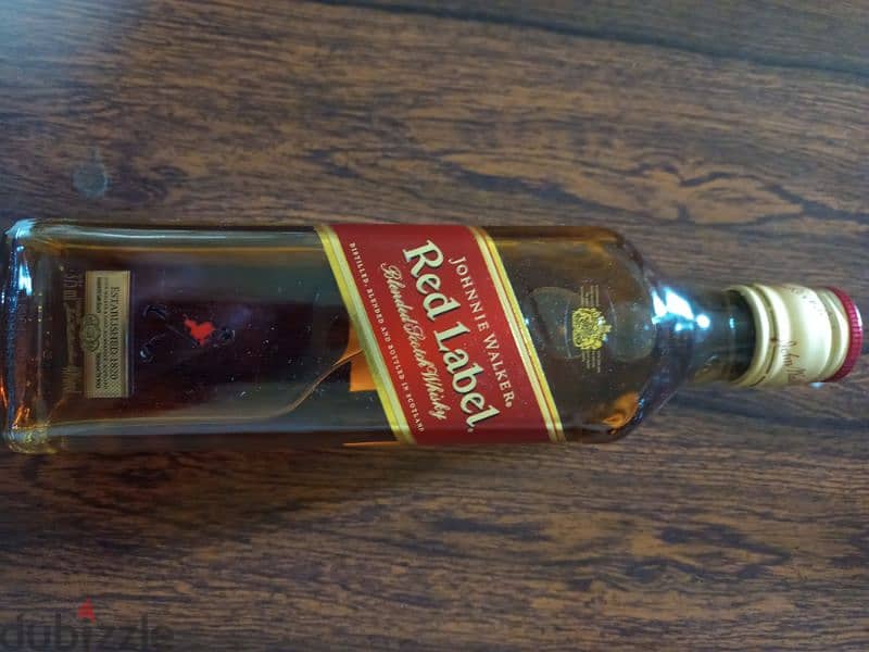 Johnnie Walker red label 375 ml 0