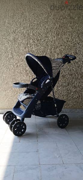 Baby Stroller, 2 Car seats, Baby Relax Seat, New born bed 1