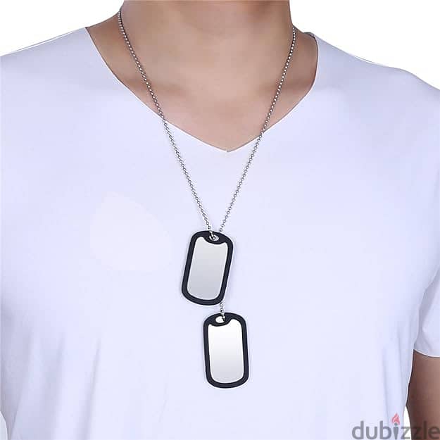 Dog Tag Stainless Steel for men 0