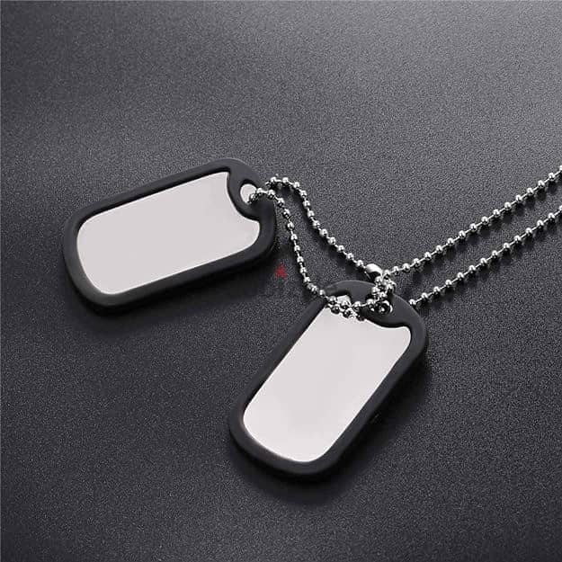 Dog Tag Stainless Steel for men 1