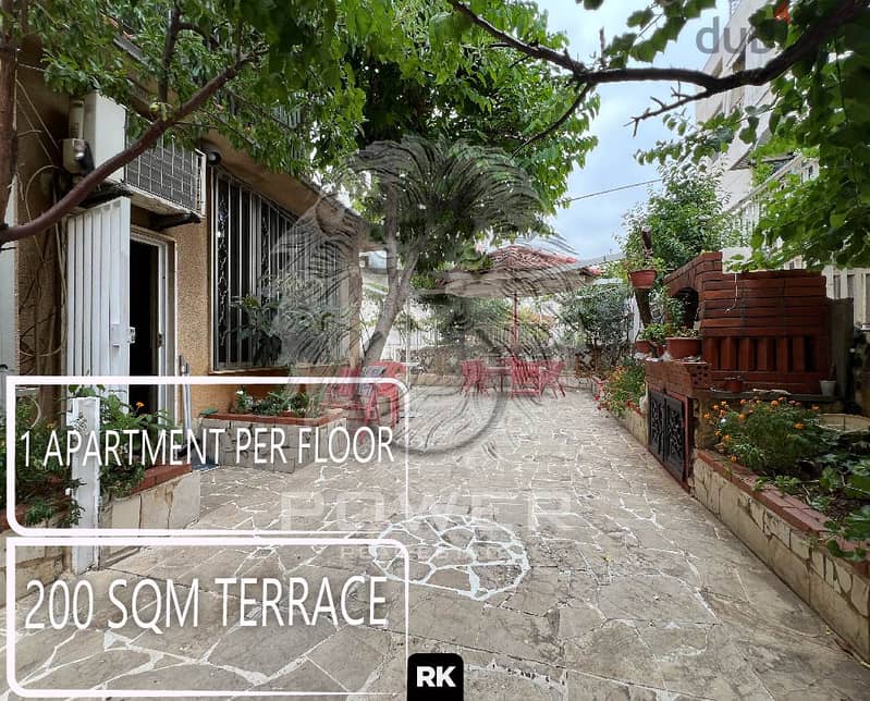 P#RK108238 . Spacious Apartment with terrace in Antelias /أنطلياس 0