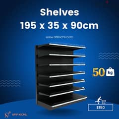 Shelves for supermarket, pharmacy , shops etc. . 0