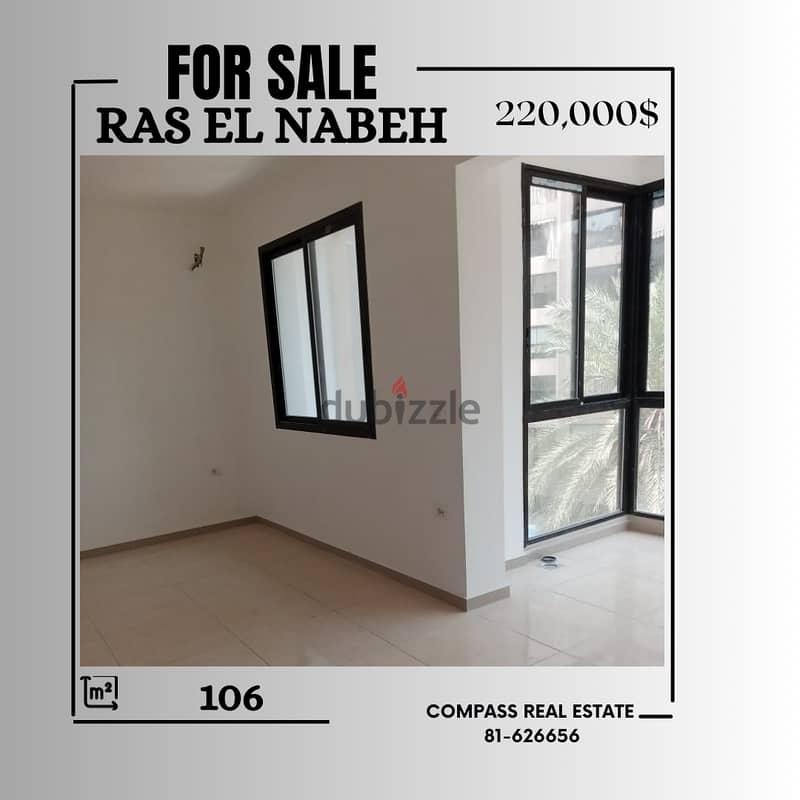 Check this Brand New Apartment for Sale in Ras El Nabeh 0