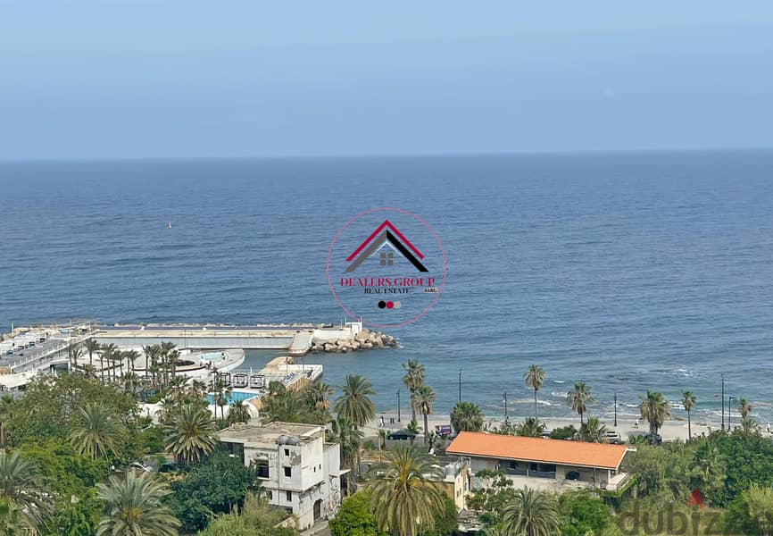 Sea View Marvelous Apartment for Sale in Ain El Mreisseh 0