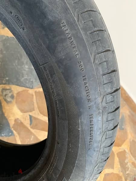 Bridgestone Dueler H/P Sport 225/60R18 100V Tires 4