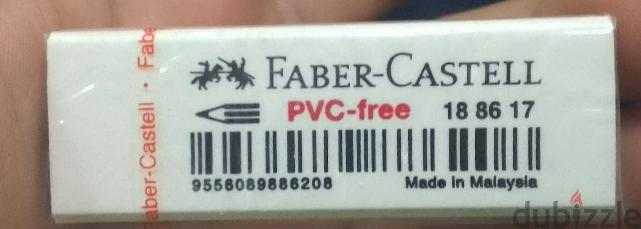 FABER CASTELL PVC FREE ERASER BIG 0