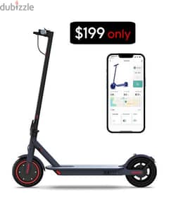 E-Scooter Electric Scooter 8KM with LED Display Foldable Rechargeable 0