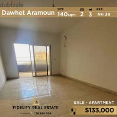 Apartment in Dawhet Aramoun for sale NH38 شقة للبيع في دوحة عرمون 0