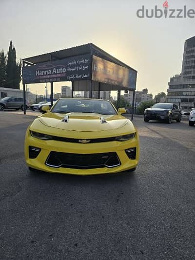 Chevrolet Camaro SS V8 6.2 L 455 HP MODEL 2017 kashef clean car fax !!