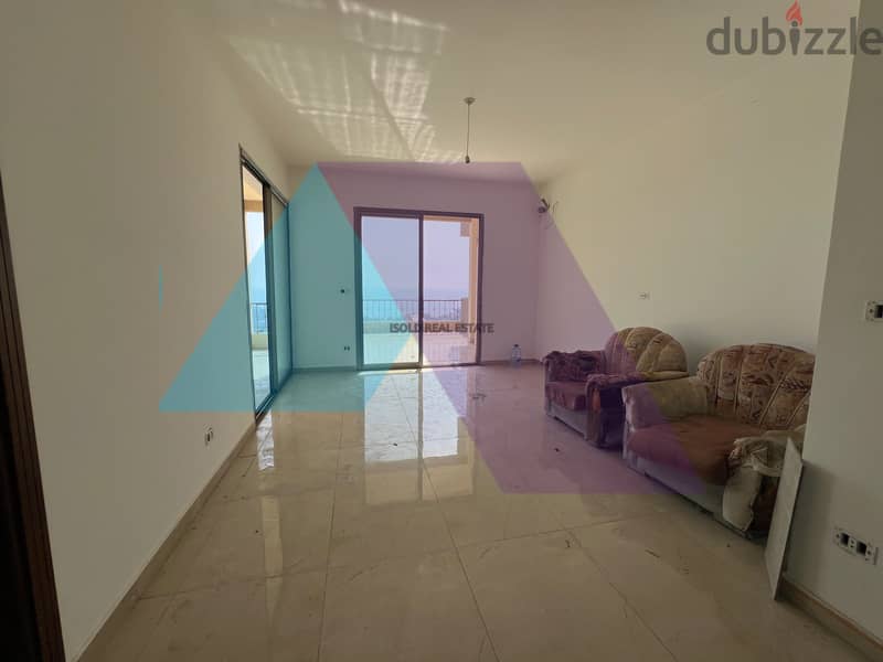 A 117 m2 GF apartment +open mountain/sea view for sale in Nahr Ibrahim 3