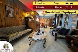 Adonis 130m2 | Furnished & Equipped | Prime Location | Decoration | EL 0