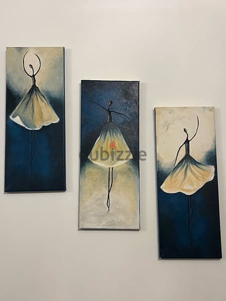 authentic oil paintings for sale / لوحات زيتية للبيع 2