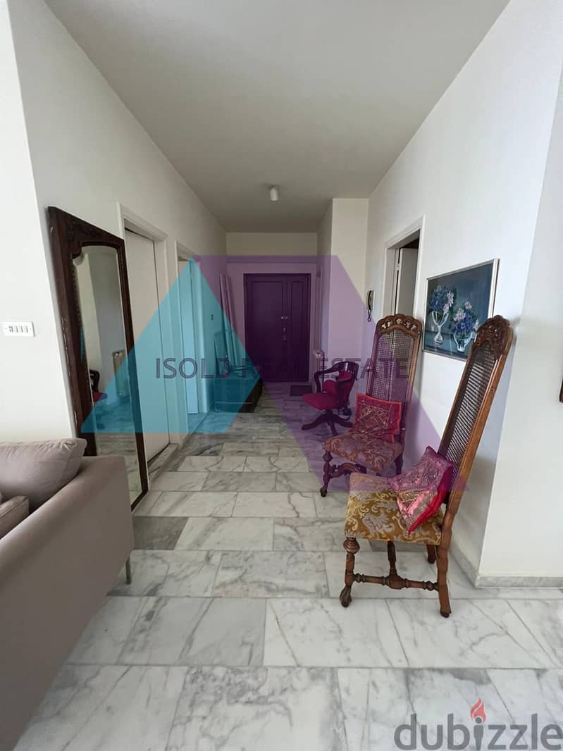 A 130 m2 apartment having an open sea view for sale in Zouk Mikhayel 3