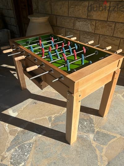 Babyfoot zayn wood table soccer table