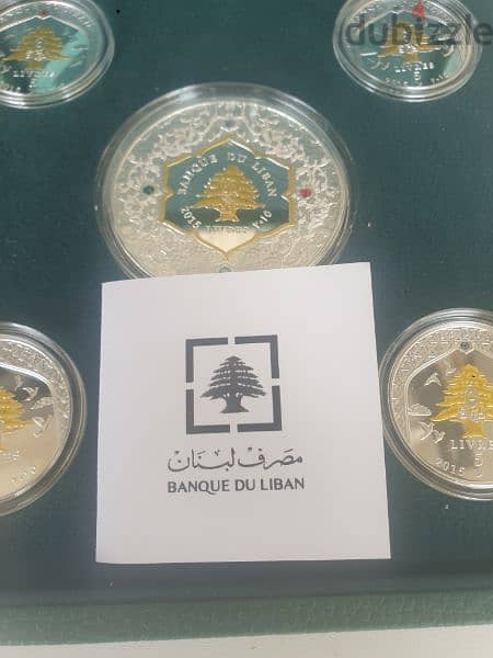 silver coins 925,banque du Liban & MEA special edition 2015 collectibl 4