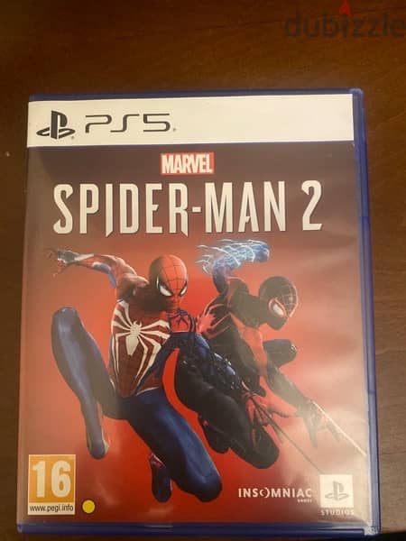 spiderman 2 ps5 used like new 0
