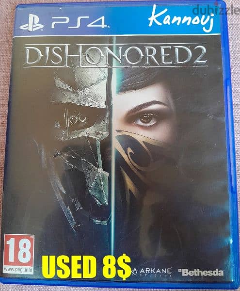 PS4 GAMES USED السعر فوق كل صورة 10