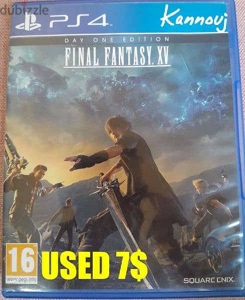 PS4 GAMES USED السعر فوق كل صورة 15