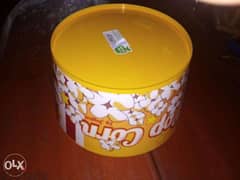 popcorn plastic bowl 21 cm new