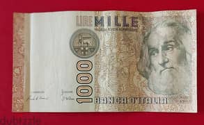 1982 Italy Marco Polo 1,000 Lire 0