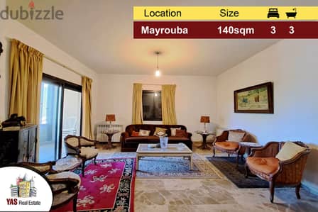 Mayrouba 140m2 | Quiet Street | Well Maintained | Catch | DA |